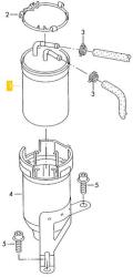 Original Vw Group Filtru combustibil ORIGINAL VW GROUP 6Q0127401F (6Q0127401F)