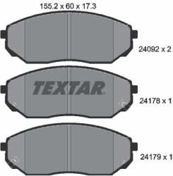 TEXTAR Set placute frana TEXTAR 2409201 (2409201) - fixbox