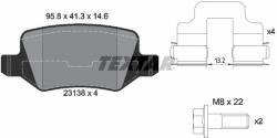 TEXTAR Set placute frana TEXTAR 2313803 (2313803) - fixbox