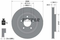 TEXTAR Disc frana TEXTAR 92148500 (92148500) - fixbox