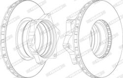 FERODO Disc frana FERODO FCR165A - fixbox