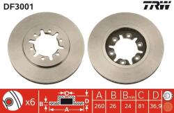 TRW Disc frana TRW DF3001 (DF3001) - fixbox