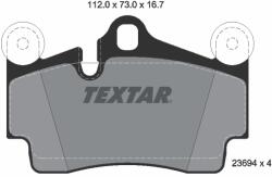 TEXTAR Set placute frana TEXTAR 2369402 (2369402) - fixbox