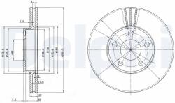 DELPHI Disc frana DELPHI BG3199 (BG3199) - fixbox