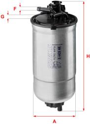 SOFIMA Filtru combustibil SOFIMA S 4428 NR (S 4428 NR) - fixbox