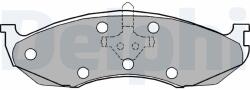 DELPHI Set placute frana DELPHI LP1615 (LP1615)