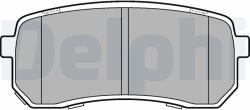 DELPHI Set placute frana DELPHI LP3178 (LP3178)
