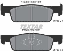 TEXTAR Set placute frana TEXTAR 2570201 (2570201) - fixbox