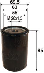 VALEO Filtru ulei VALEO 586021 - fixbox