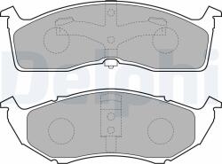 DELPHI Set placute frana DELPHI LP1531 (LP1531)