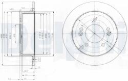 DELPHI Disc frana DELPHI BG3799 (BG3799) - fixbox