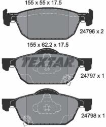 TEXTAR Set placute frana TEXTAR 2479601 (2479601) - fixbox