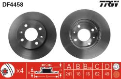 TRW Disc frana TRW DF4458 (DF4458) - fixbox