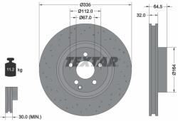 TEXTAR Disc frana TEXTAR 92171905 (92171905)