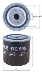 MAHLE Filtru ulei MAHLE OC 995 (OC 995) - fixbox
