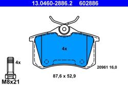 ATE Set placute frana ATE 13.0460-2886.2 (13.0460-2886.2) - fixbox