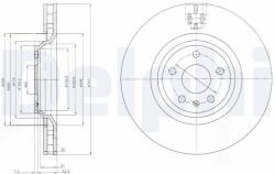 DELPHI Disc frana DELPHI BG9054 (BG9054) - fixbox