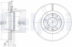 DELPHI Disc frana DELPHI BG3682 (BG3682) - fixbox