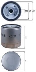 MAHLE Filtru combustibil MAHLE KC 20 (KC 20) - fixbox