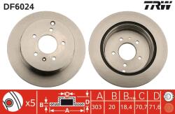 TRW Disc frana TRW DF6024 (DF6024) - fixbox