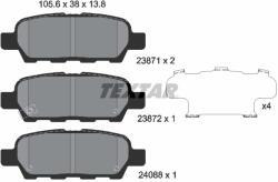 TEXTAR Set placute frana TEXTAR 2387101 (2387101) - fixbox