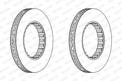 FERODO Disc frana FERODO FCR348A (FCR348A)