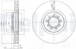 DELPHI Disc frana DELPHI BG4101 (BG4101) - fixbox