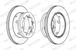 FERODO Disc frana FERODO FCR191A (FCR191A)
