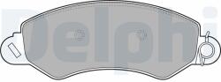 DELPHI Set placute frana DELPHI LP2096 (LP2096)