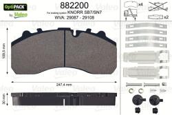 VALEO Set placute frana VALEO 882200 (882200)