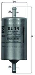 MAHLE Filtru combustibil MAHLE KL 14 (KL 14) - fixbox