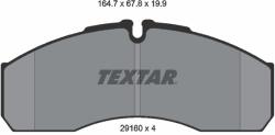TEXTAR Set placute frana TEXTAR 2916002 (2916002)