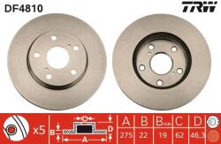 TRW Disc frana TRW DF4810 (DF4810) - fixbox
