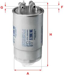 SOFIMA Filtru combustibil SOFIMA S 2ONE NR (S 2ONE NR) - fixbox