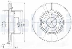 DELPHI Disc frana DELPHI BG3568 (BG3568) - fixbox