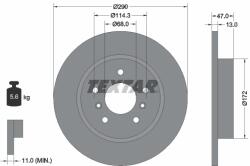 TEXTAR Disc frana TEXTAR 92274003 (92274003)