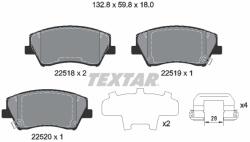 TEXTAR Set placute frana TEXTAR 2251801 (2251801)