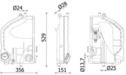 MAHLE Vas de expansiune, racire MAHLE CRT 6 000S (CRT 6 000S)