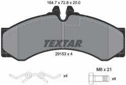 TEXTAR Set placute frana TEXTAR 2915301 (2915301)