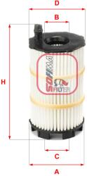 SOFIMA Filtru ulei SOFIMA S 5143 PE (S 5143 PE) - fixbox
