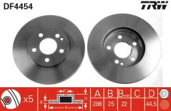 TRW Disc frana TRW DF4454 (DF4454) - fixbox