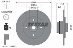 TEXTAR Disc frana TEXTAR 92154003 (92154003)