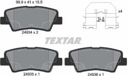 TEXTAR Set placute frana TEXTAR 2493401 (2493401) - fixbox