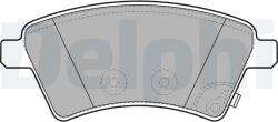 DELPHI Set placute frana DELPHI LP1966 (LP1966)