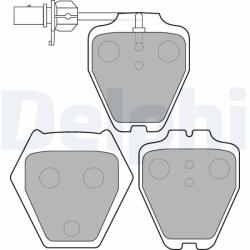 DELPHI Set placute frana DELPHI LP1703 (LP1703)