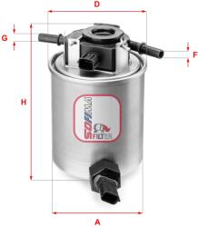 SOFIMA Filtru combustibil SOFIMA S 4020 NR (S 4020 NR) - fixbox
