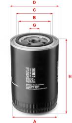 SOFIMA Filtru ulei SOFIMA S 0920 R (S 0920 R) - fixbox