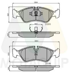 MOTAQUIP Set placute frana MOTAQUIP LVXL534 (LVXL534)