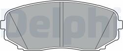 DELPHI Set placute frana DELPHI LP3399 (LP3399)