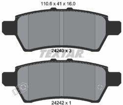 TEXTAR Set placute frana TEXTAR 2424001 (2424001) - fixbox